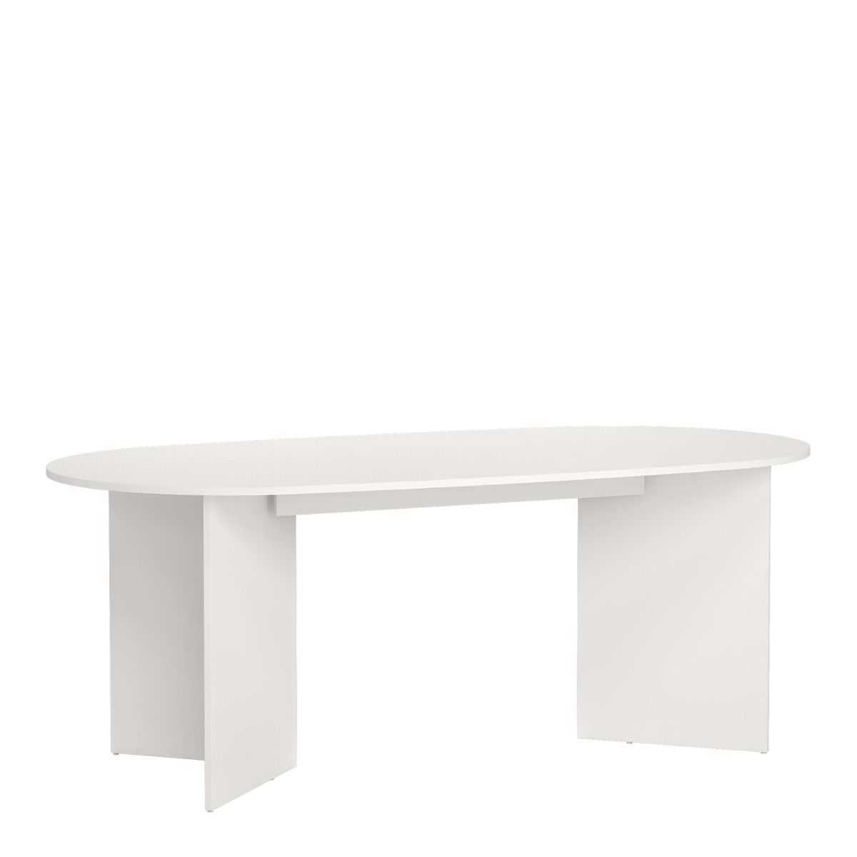 Family Dining table 100x200cm In White - Price Crash Furniture