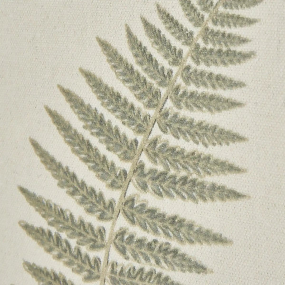 Fern Art On Texture - Torn Paper With Beaded Frame - Price Crash Furniture