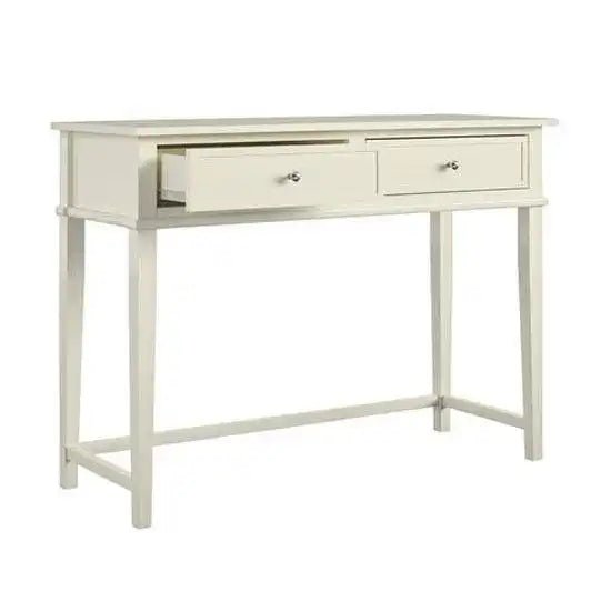 Franklin Computer Laptop and Writing Desk in White by Dorel - Price Crash Furniture