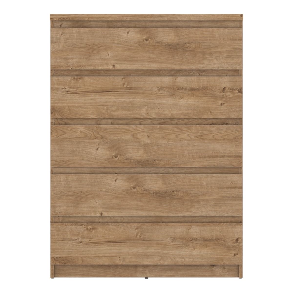 Fribo 5 Drawer Chest Of Drawers In Golden Ribbeck Oak - Price Crash Furniture