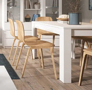 Fribo Extending Dining Table 140 - 180cm in Alpine White - Price Crash Furniture