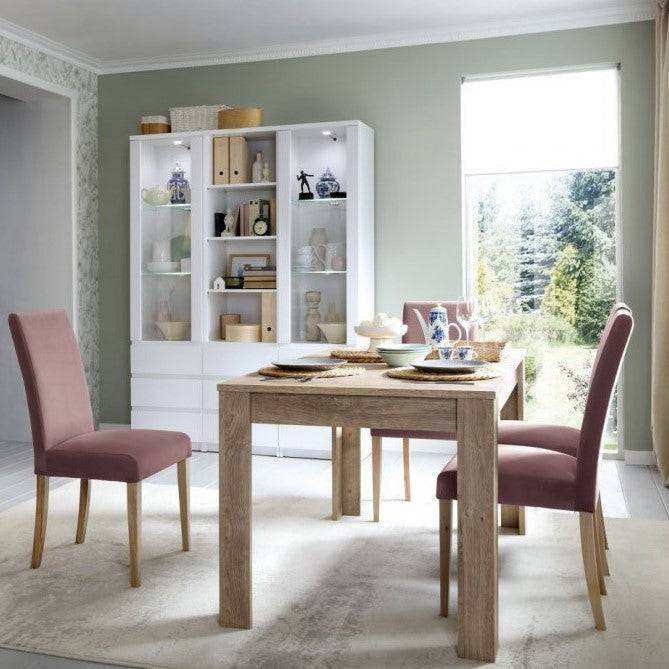 Fribo Extending Dining Table 140 - 180cm in Golden Oak - Price Crash Furniture