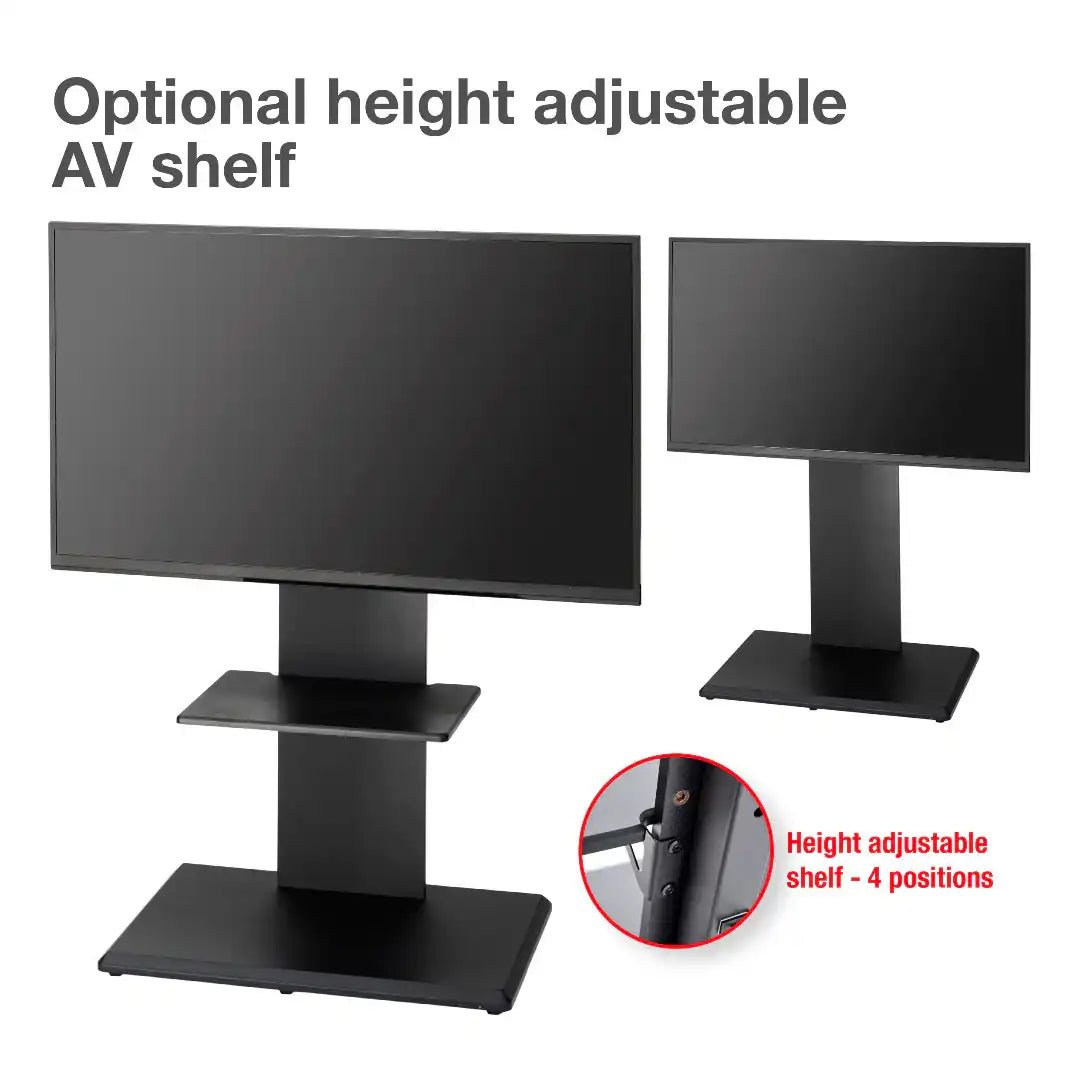 FS2 Floor Pedestal TV Stand in Oak - Price Crash Furniture