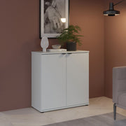 Ganymede 2 Door Cupboard In Light Grey - Price Crash Furniture
