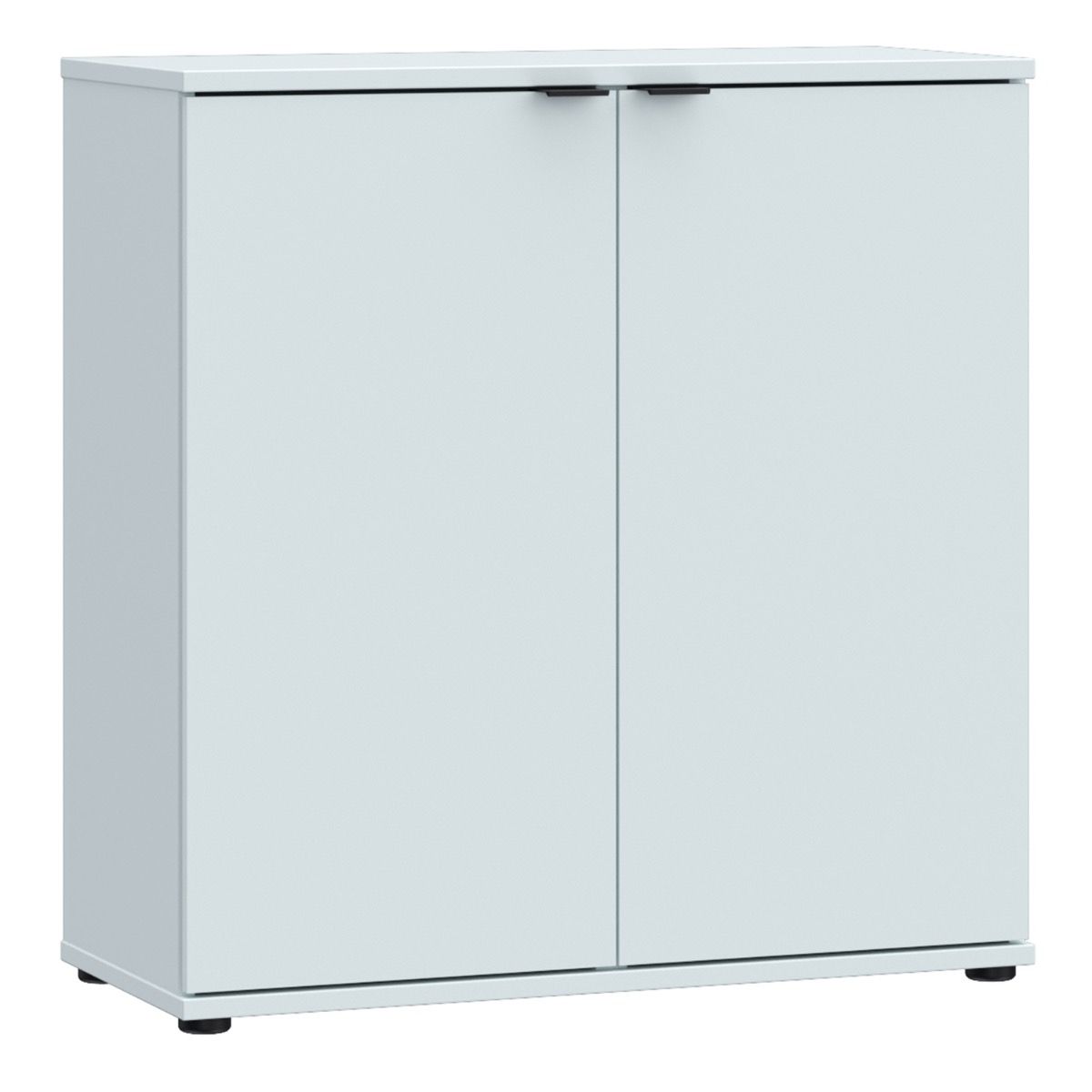 Ganymede 2 Door Cupboard In Light Grey - Price Crash Furniture