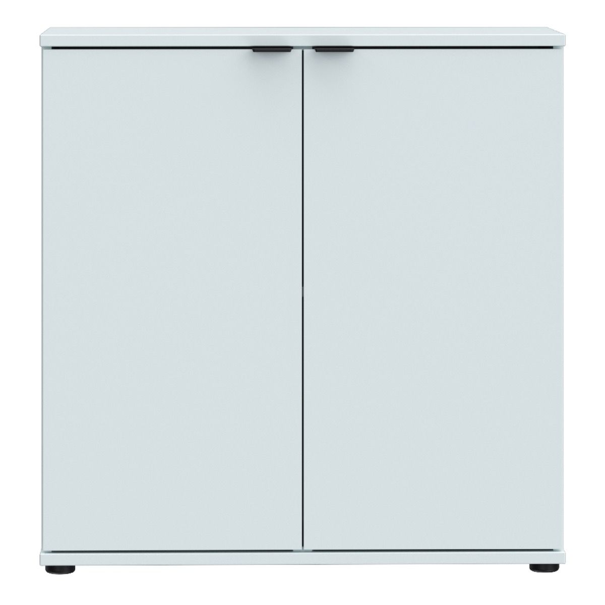 Ganymede 2 Door Cupboard In Light Grey - Price Crash Furniture