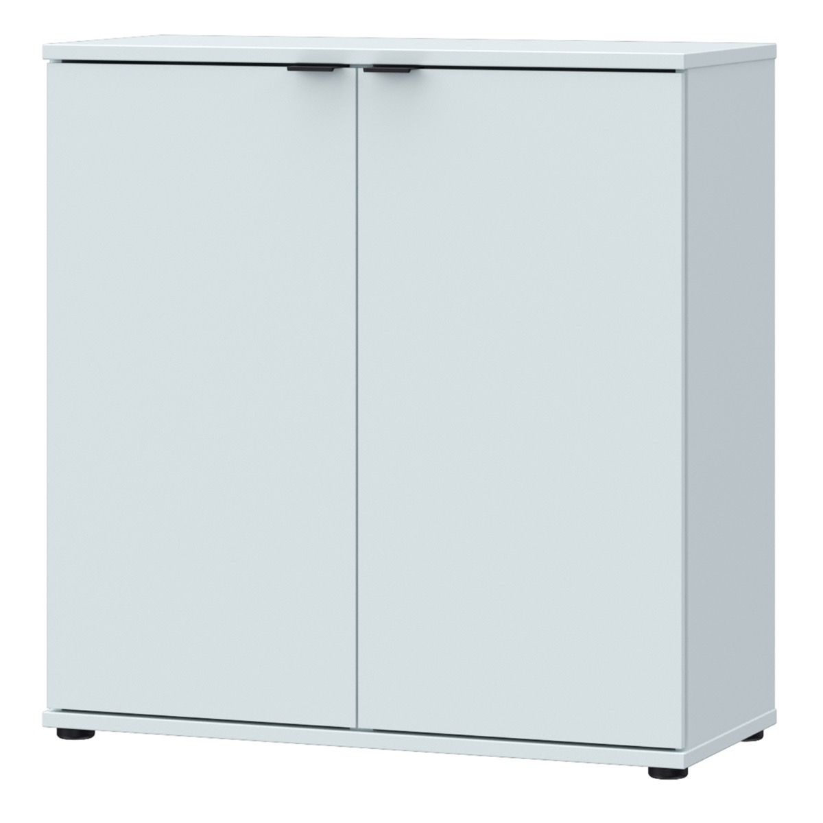 Ganymede 2 Door Cupboard In Light Grey - Price Crash Furniture
