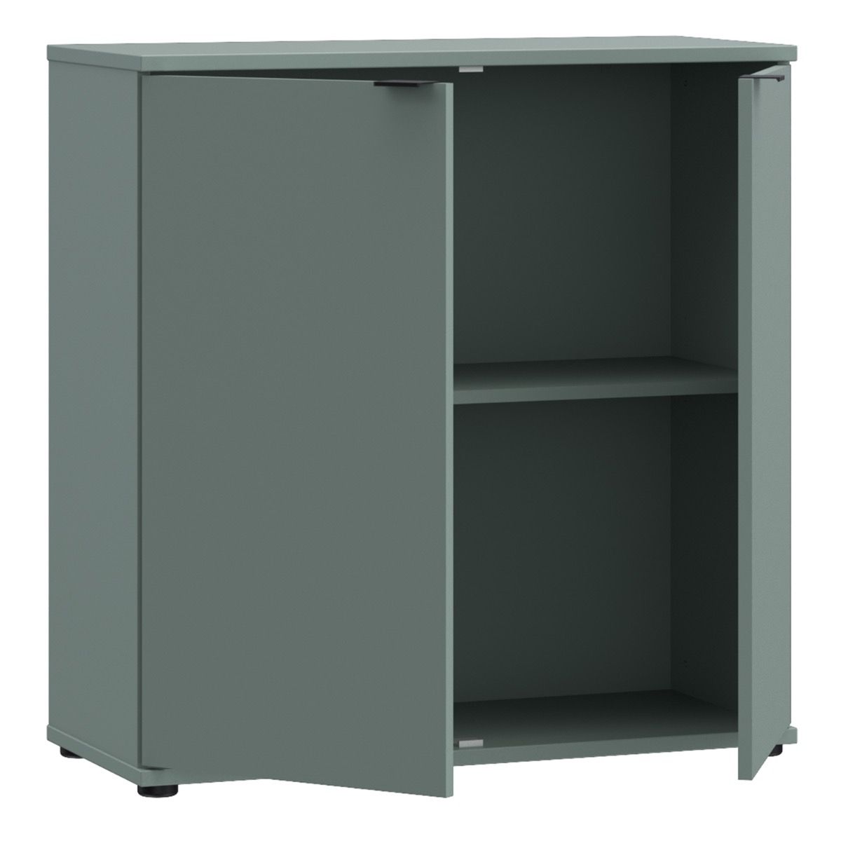 Ganymede 2 Door Cupboard In Sage Green - Price Crash Furniture