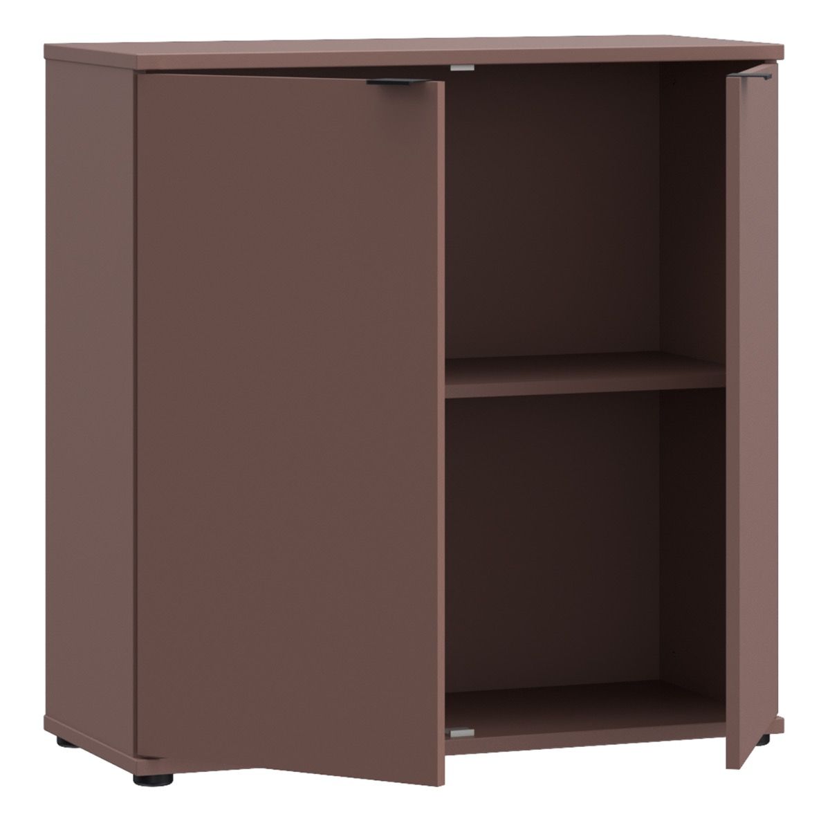 Ganymede 2 Door Cupboard In Terracotta - Price Crash Furniture