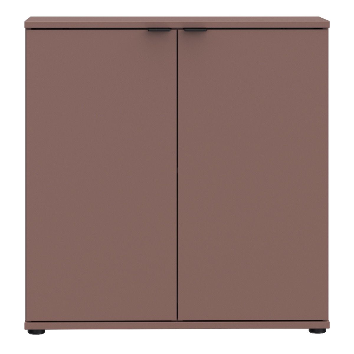 Ganymede 2 Door Cupboard In Terracotta - Price Crash Furniture