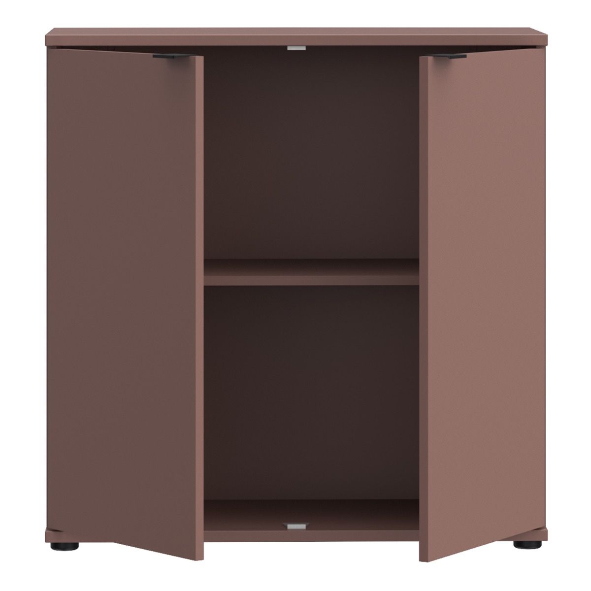 Ganymede 2 Door Cupboard In Terracotta - Price Crash Furniture