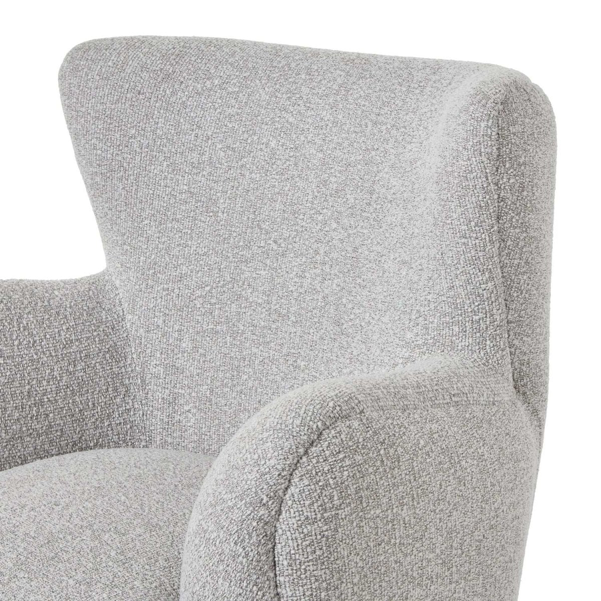 Greige Hui Large Arm Chair - Price Crash Furniture