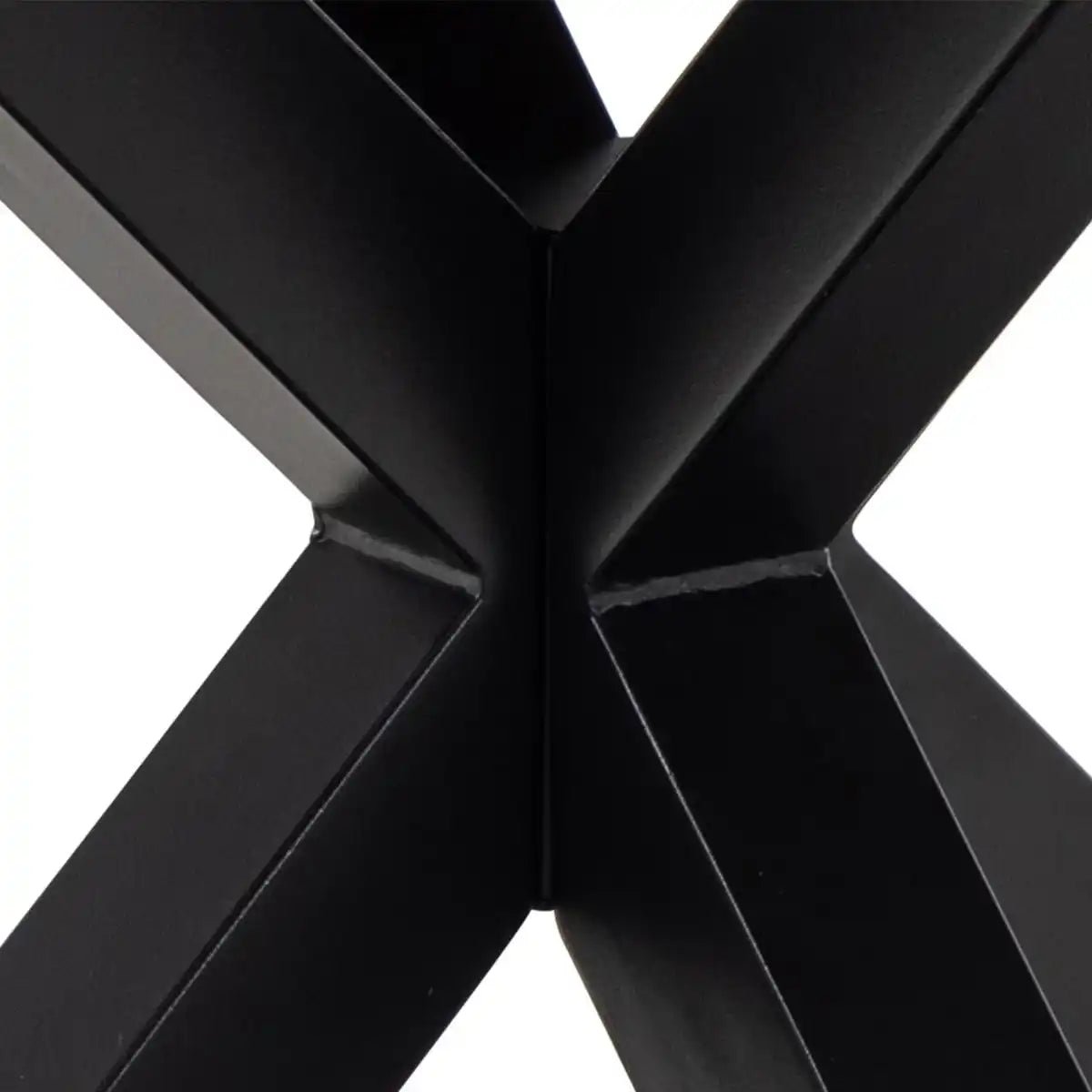 Heaven 110cm Small Round Dining Table With Black Marble Top - Price Crash Furniture
