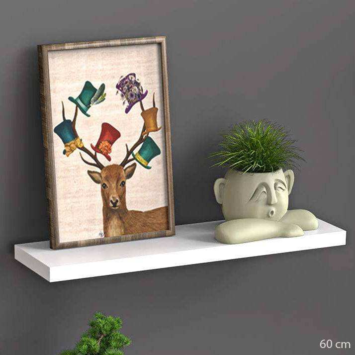 Hudson Gloss 24cm Floating Shelf Kit Core