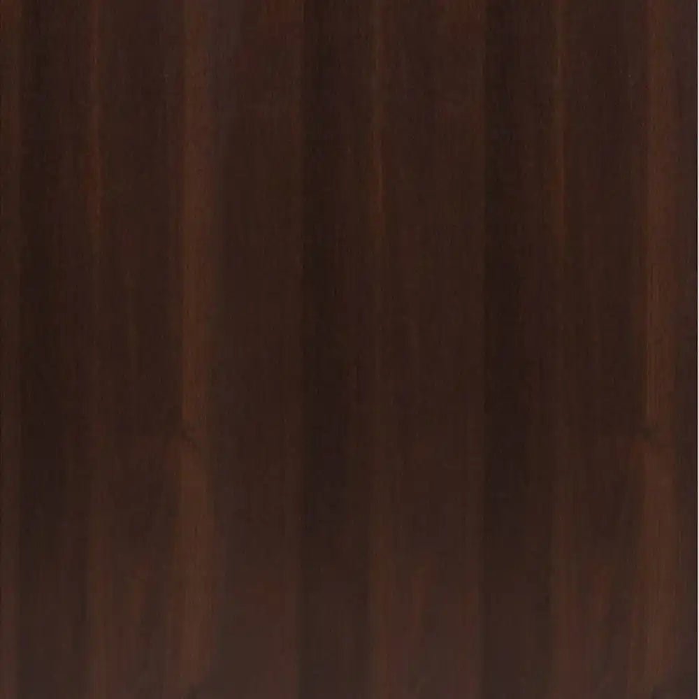 Imperial Tall 2 Drawer Narrow Cabinet with Open Shelving in Dark Mahogany Melamine - Price Crash Furniture