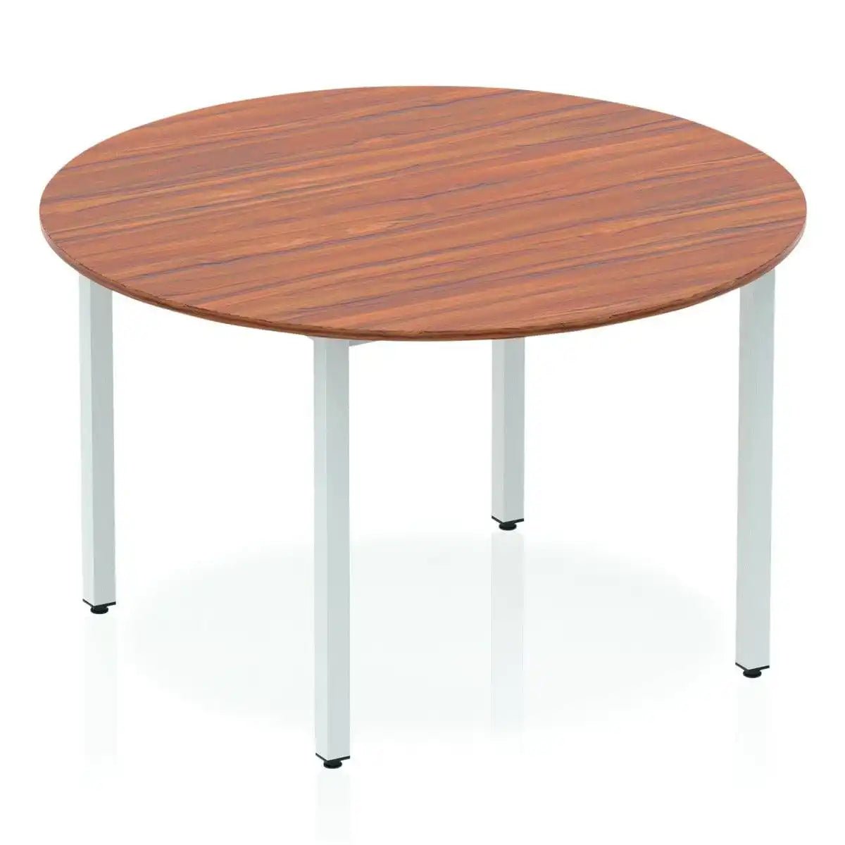Impulse 1200mm Round Table Maple Top Box Frame Leg