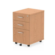 Impulse 3 Drawer Under Desk Pedestal - Price Crash Furniture