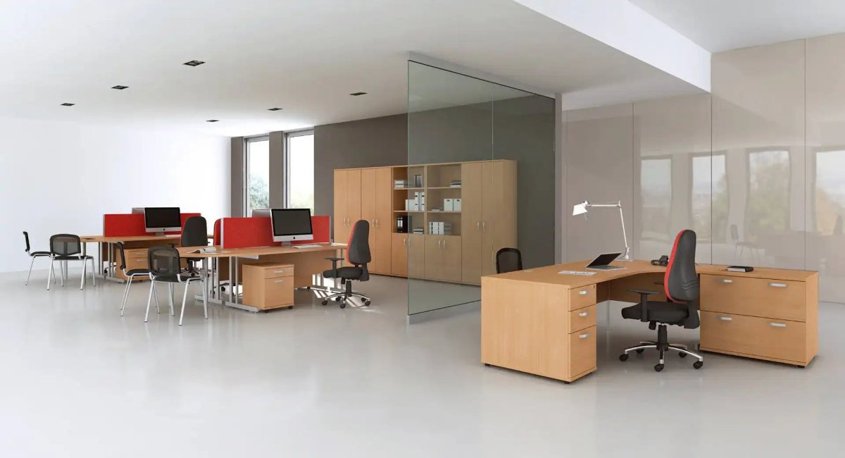 Impulse 800mm Deep Desk High Pedestal