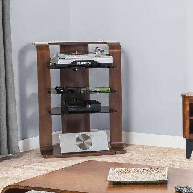 JF204 Florence Entertainment Unit Hi Fi Stand Walnut Jual