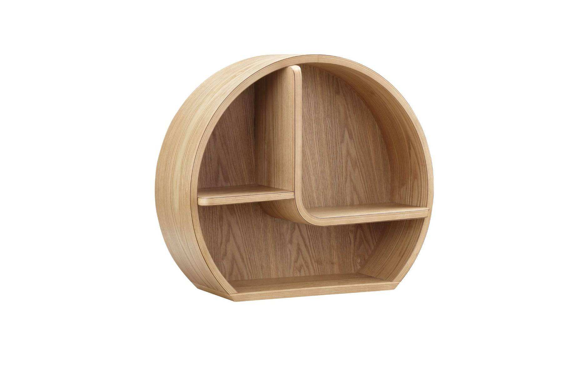 Jual Furnishings JF713 San Francisco Wall Shelf Oak - Price Crash Furniture