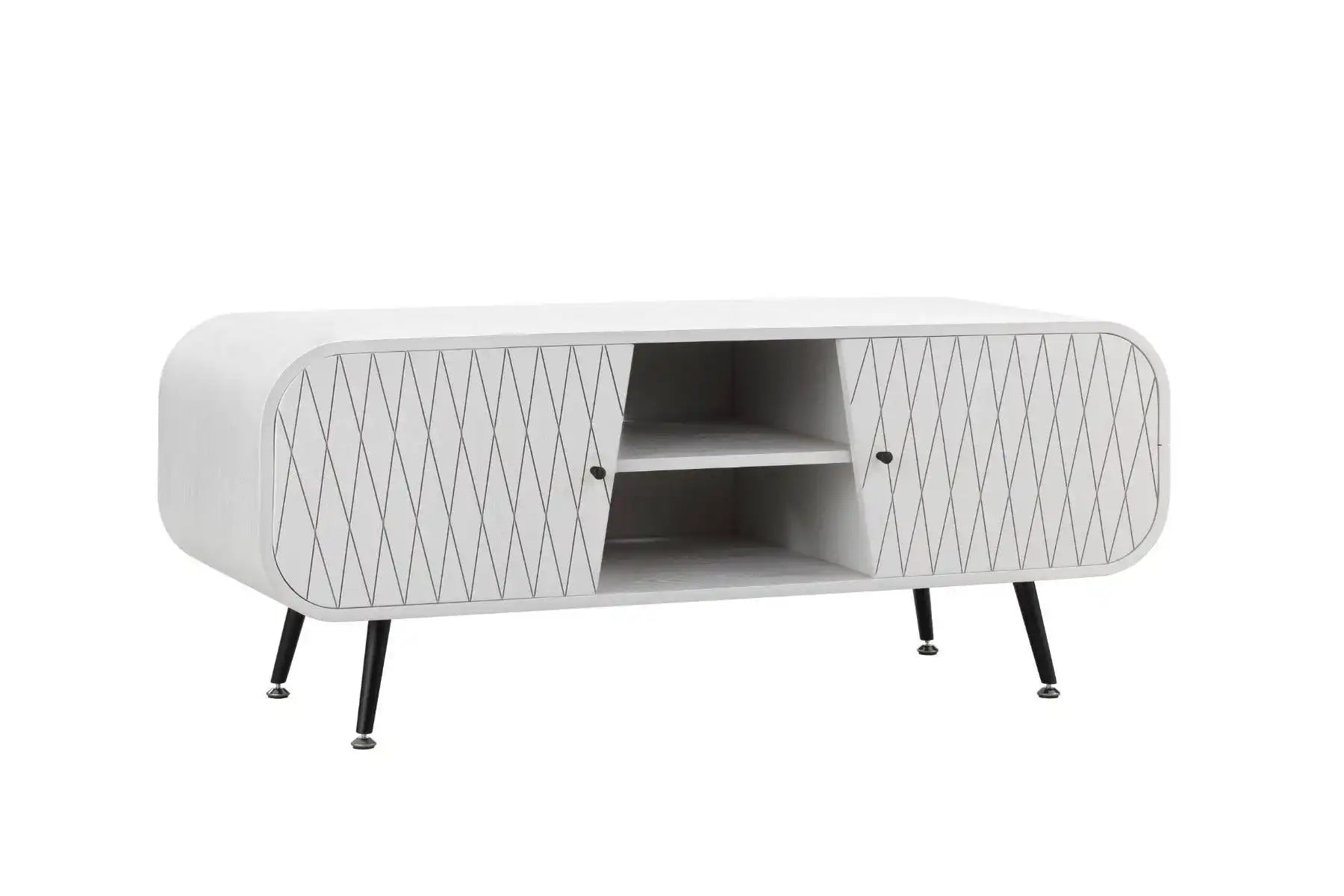 Jual Furnishings JF910 Astana TV Stand Grey Mist - Price Crash Furniture