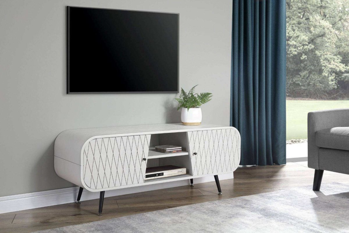 Jual Furnishings JF910 Astana TV Stand Grey Mist - Price Crash Furniture