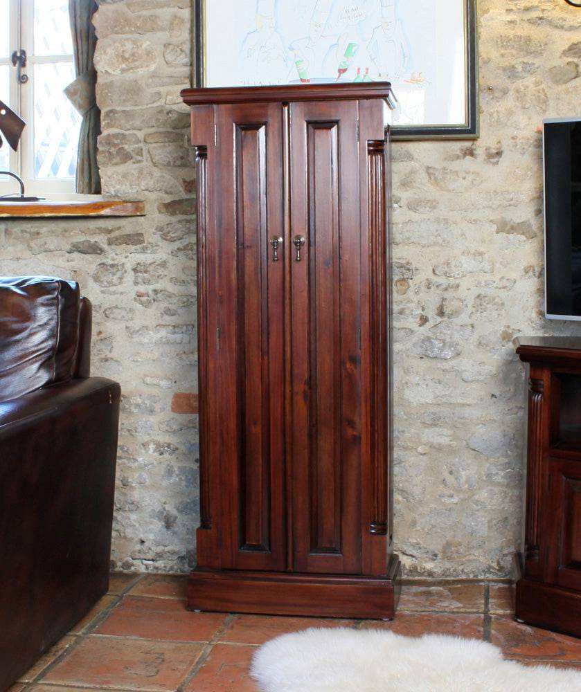 La Roque CD/DVD Cupboard by Baumhaus - Price Crash Furniture