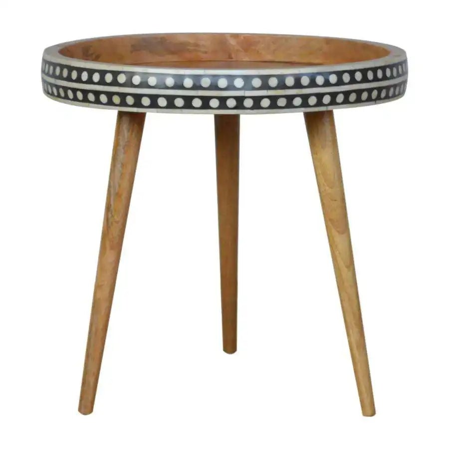 Large Dotted End Table - Price Crash Furniture