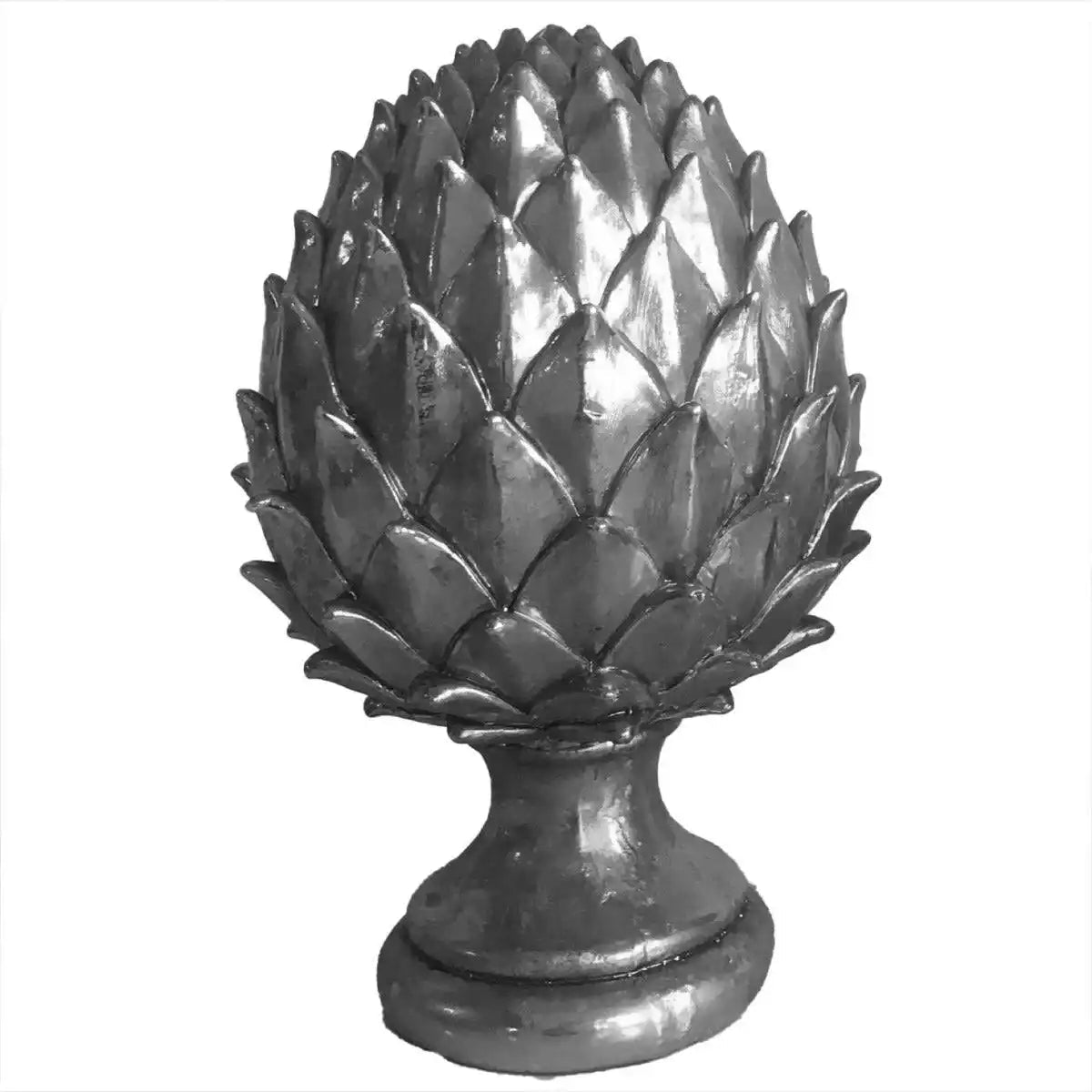 Large Silver Pinecone Finial - Price Crash Furniture