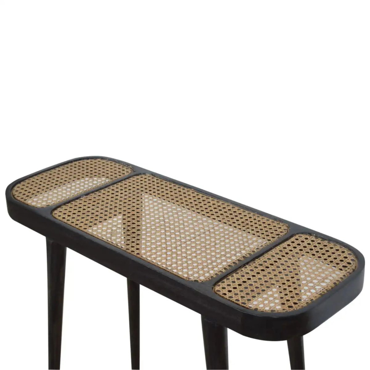 Larissa Carbon Black Console Table - Price Crash Furniture