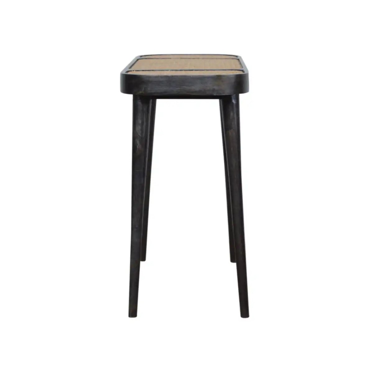 Larissa Carbon Black Console Table - Price Crash Furniture
