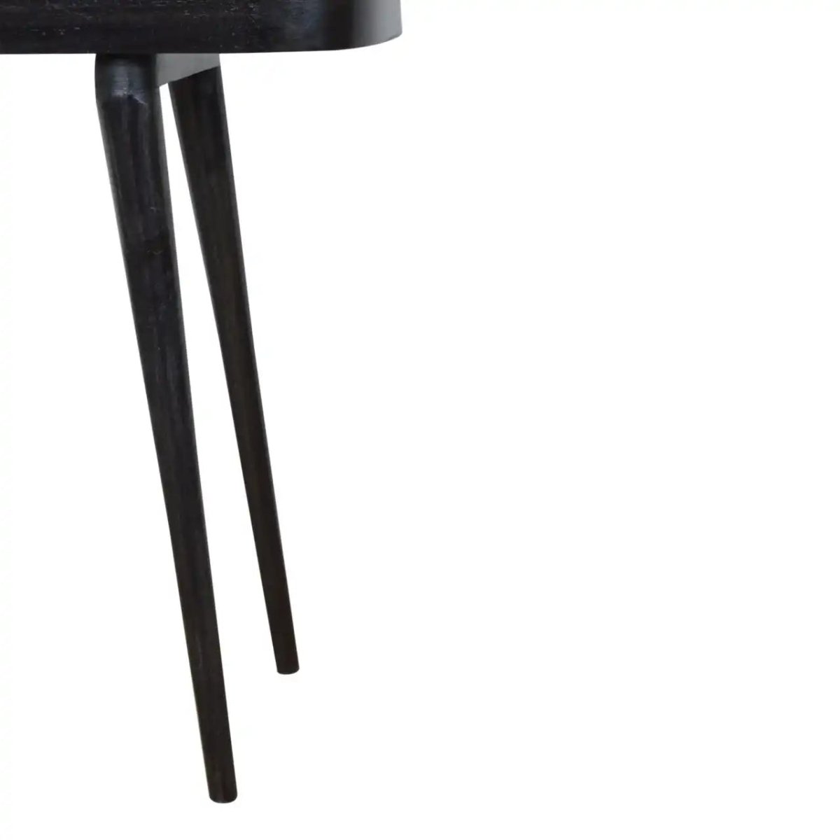 Larissa Carbon Black Console Table - Price Crash Furniture