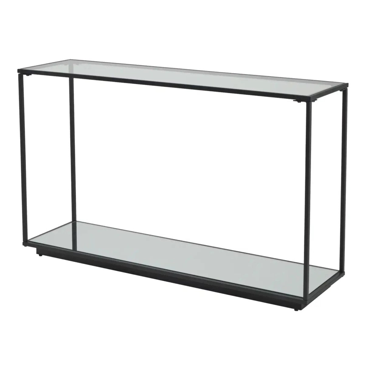 Lennox Black Framed Console Table - Price Crash Furniture