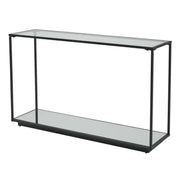 Lennox Black Framed Console Table - Price Crash Furniture