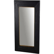 Lennox Black Wall Mirror - Price Crash Furniture