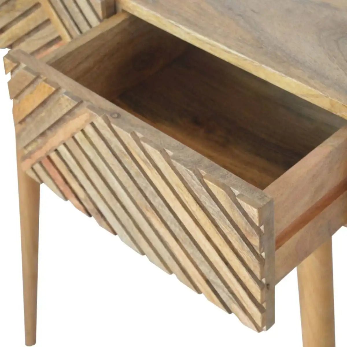 Lille Carving Hallway Console Table - Price Crash Furniture
