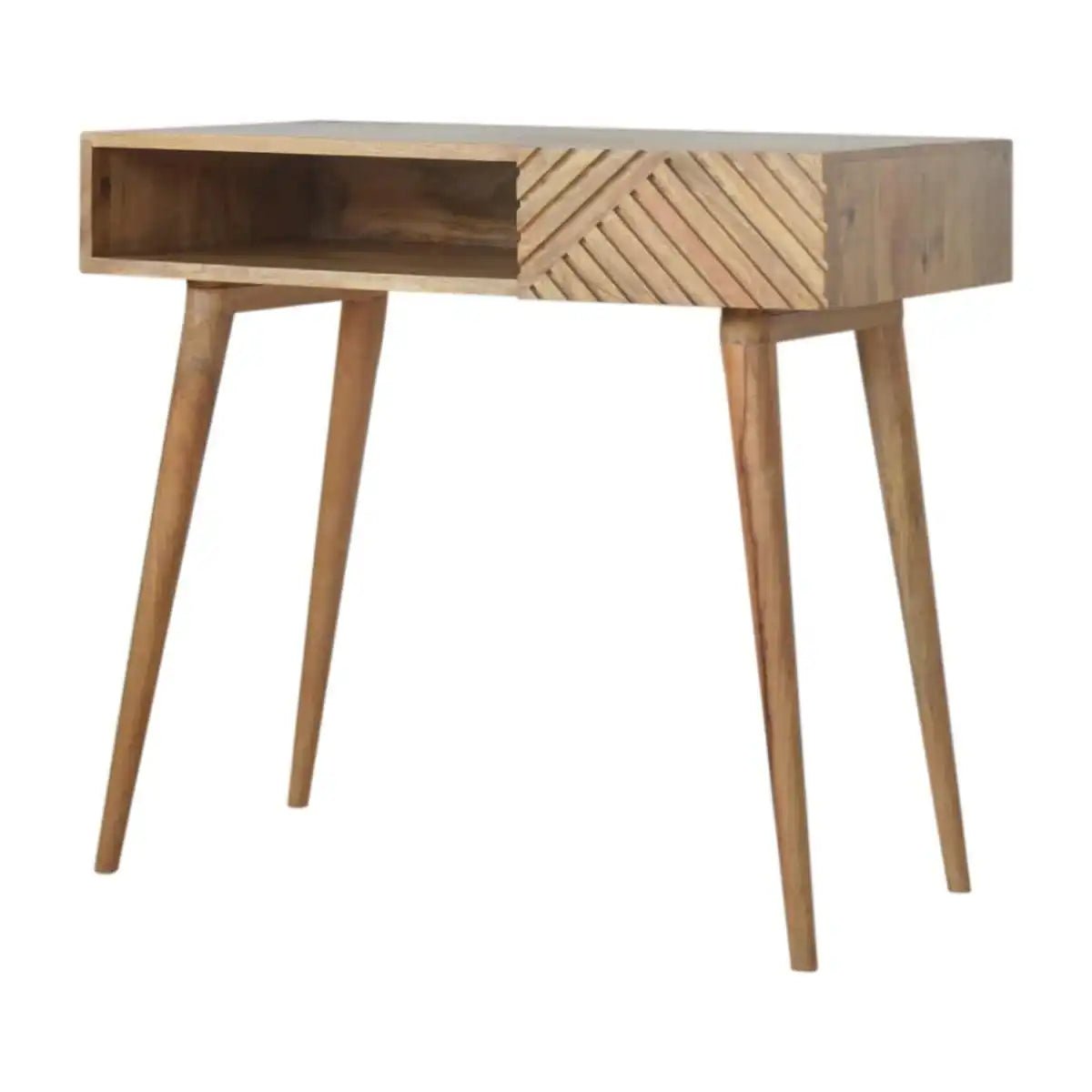 Lille Carving Writing Desk Console Table - Price Crash Furniture