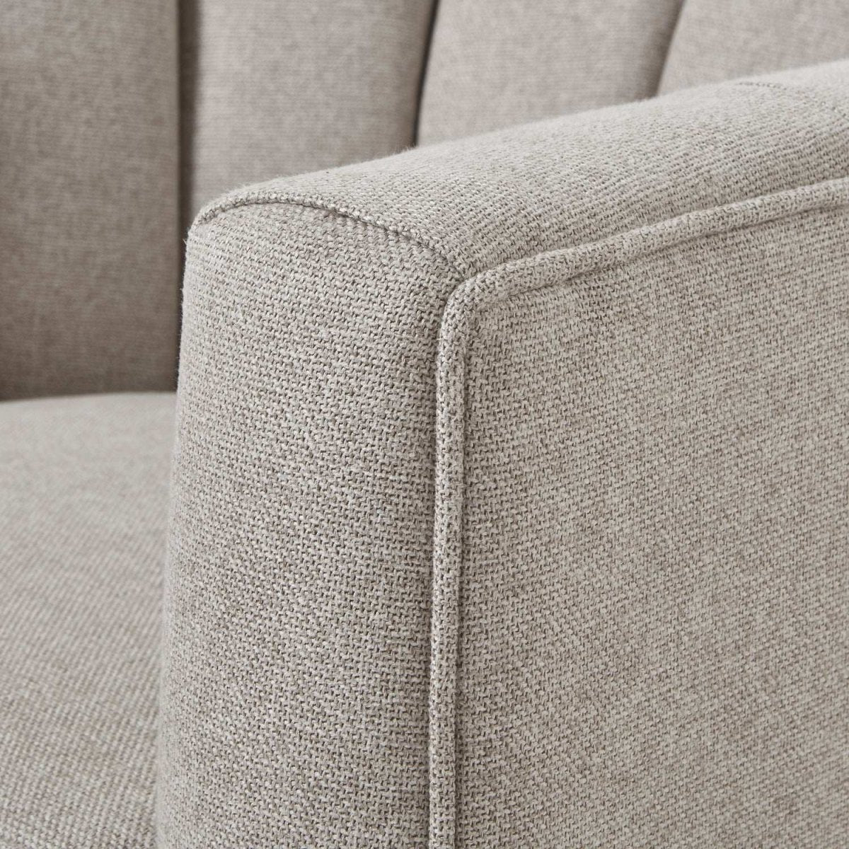 Lily Swivel Chair In Oatmeal Twill - Price Crash Furniture