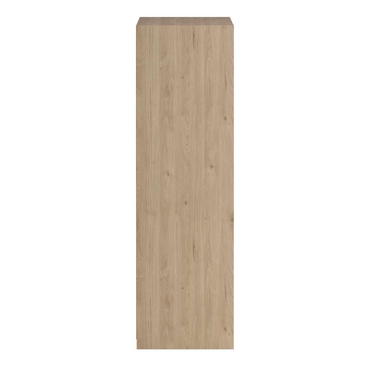 Line Mirrored Wardrobe With 3 Sliding Doors In Jackson Hickory Oak - Price Crash Furniture