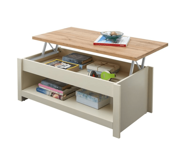 Lisbon Lift Up Coffee Table - Price Crash Furniture