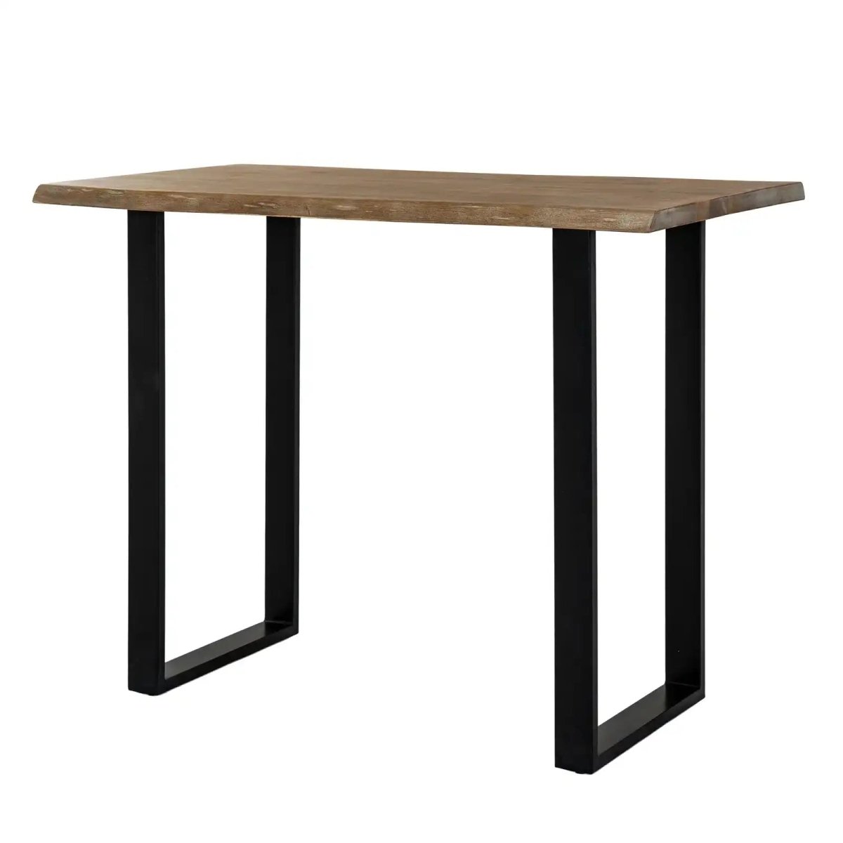 Live Edge Collection Light Acacia Bar Table - Price Crash Furniture