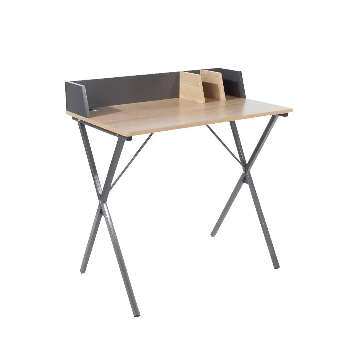Loft Study Desk With Cross Legs - Price Crash Furniture