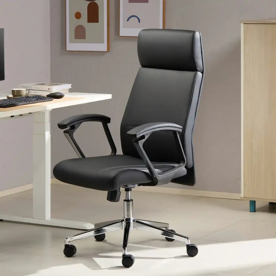 London Executive Office Chair - Black - Price Crash Furniture