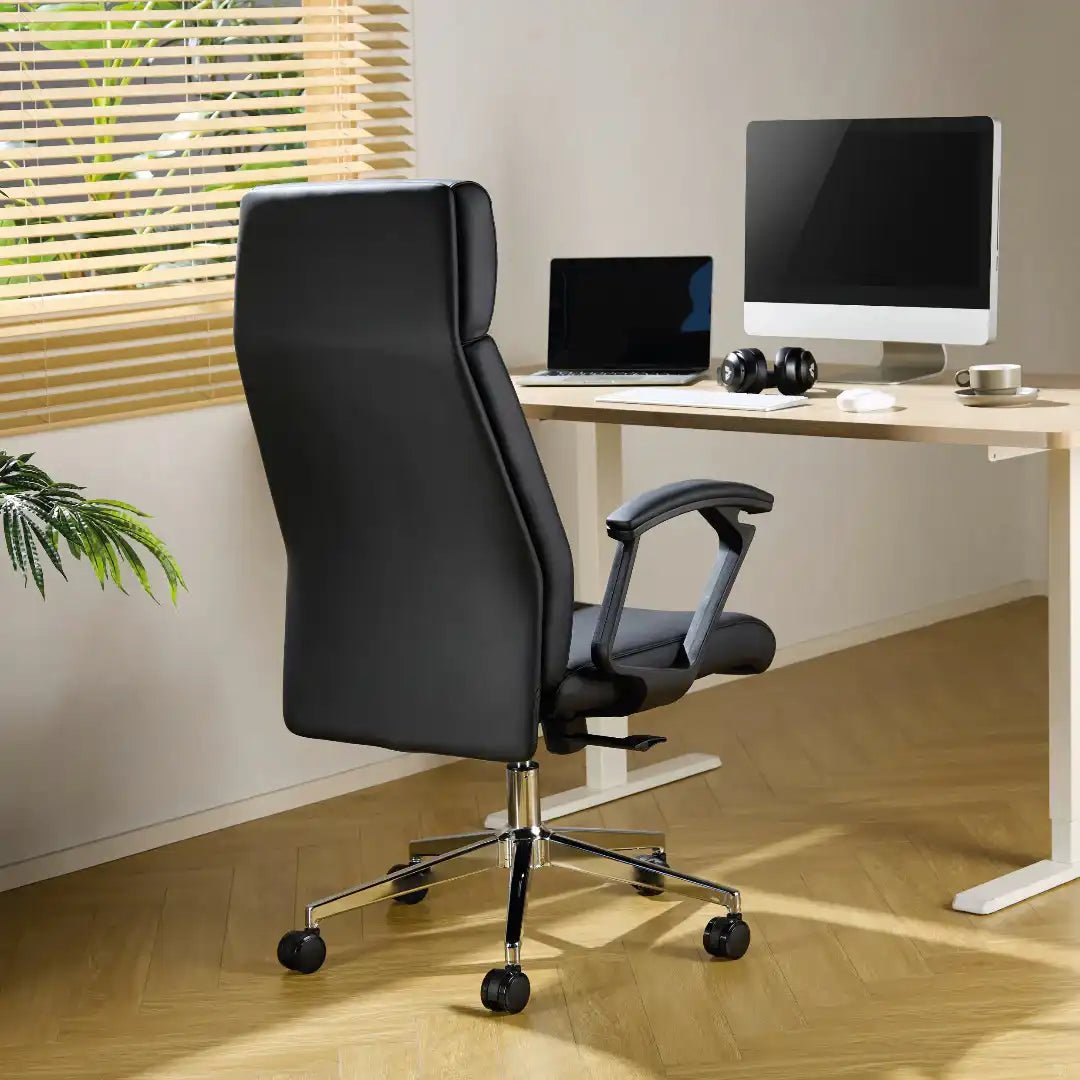 London Executive Office Chair - Black - Price Crash Furniture