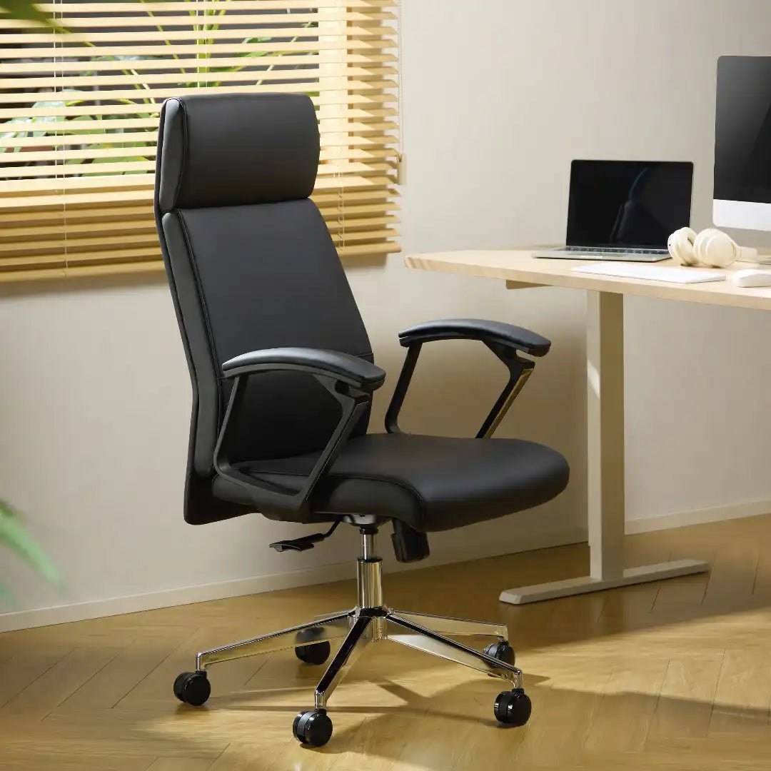 London Executive Office Chair - Black - Price Crash Furniture