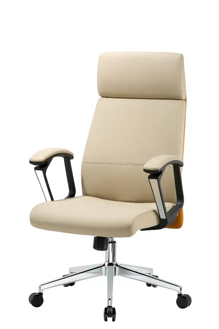 London Executive Office Chair - Cream - Price Crash Furniture