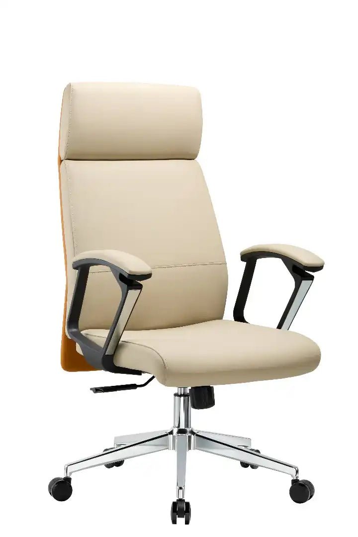 London Executive Office Chair - Cream - Price Crash Furniture