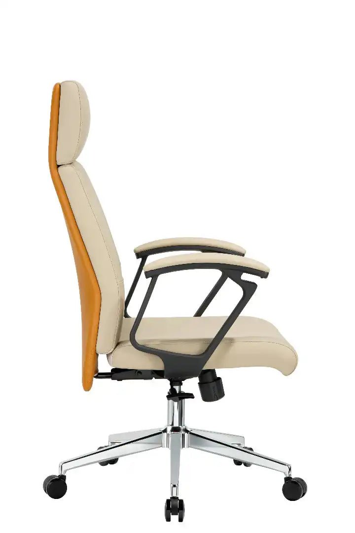 London Executive Office Chair - Cream - Price Crash Furniture
