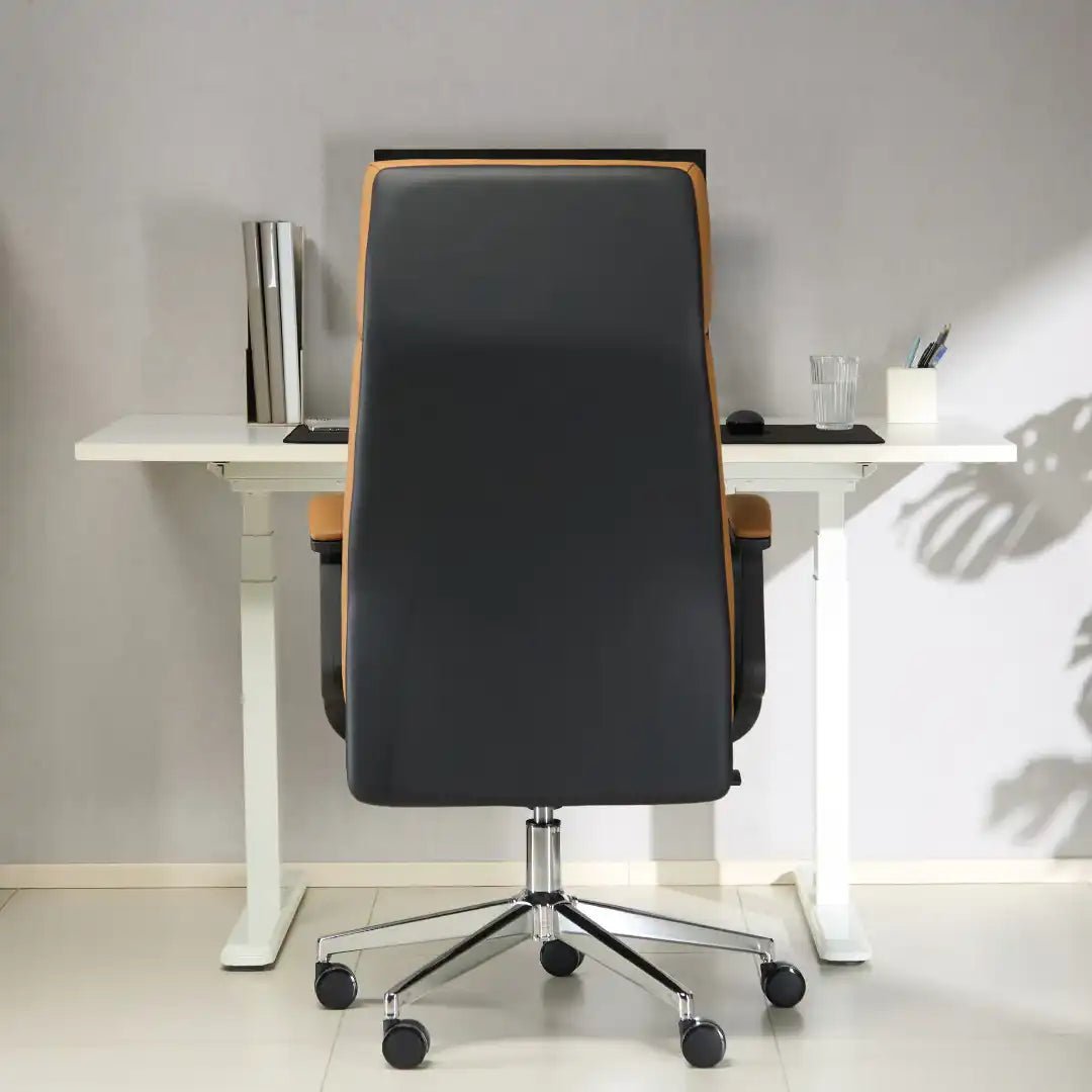 London Executive Office Chair - Tan - Price Crash Furniture