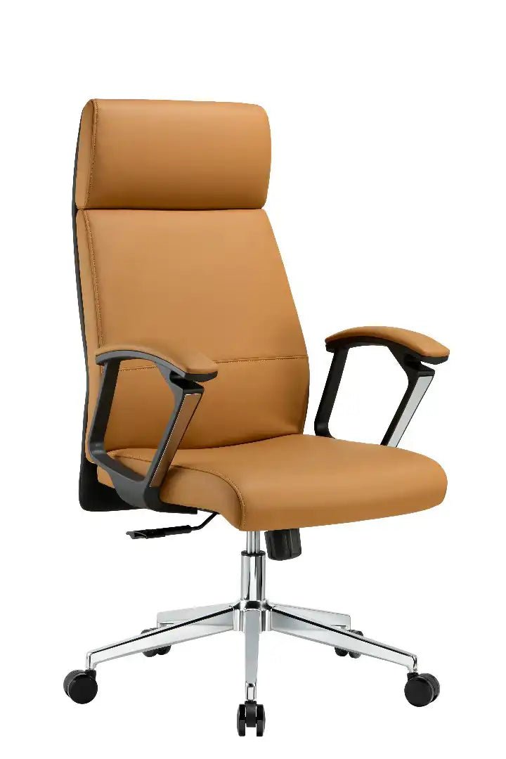 London Executive Office Chair - Tan - Price Crash Furniture